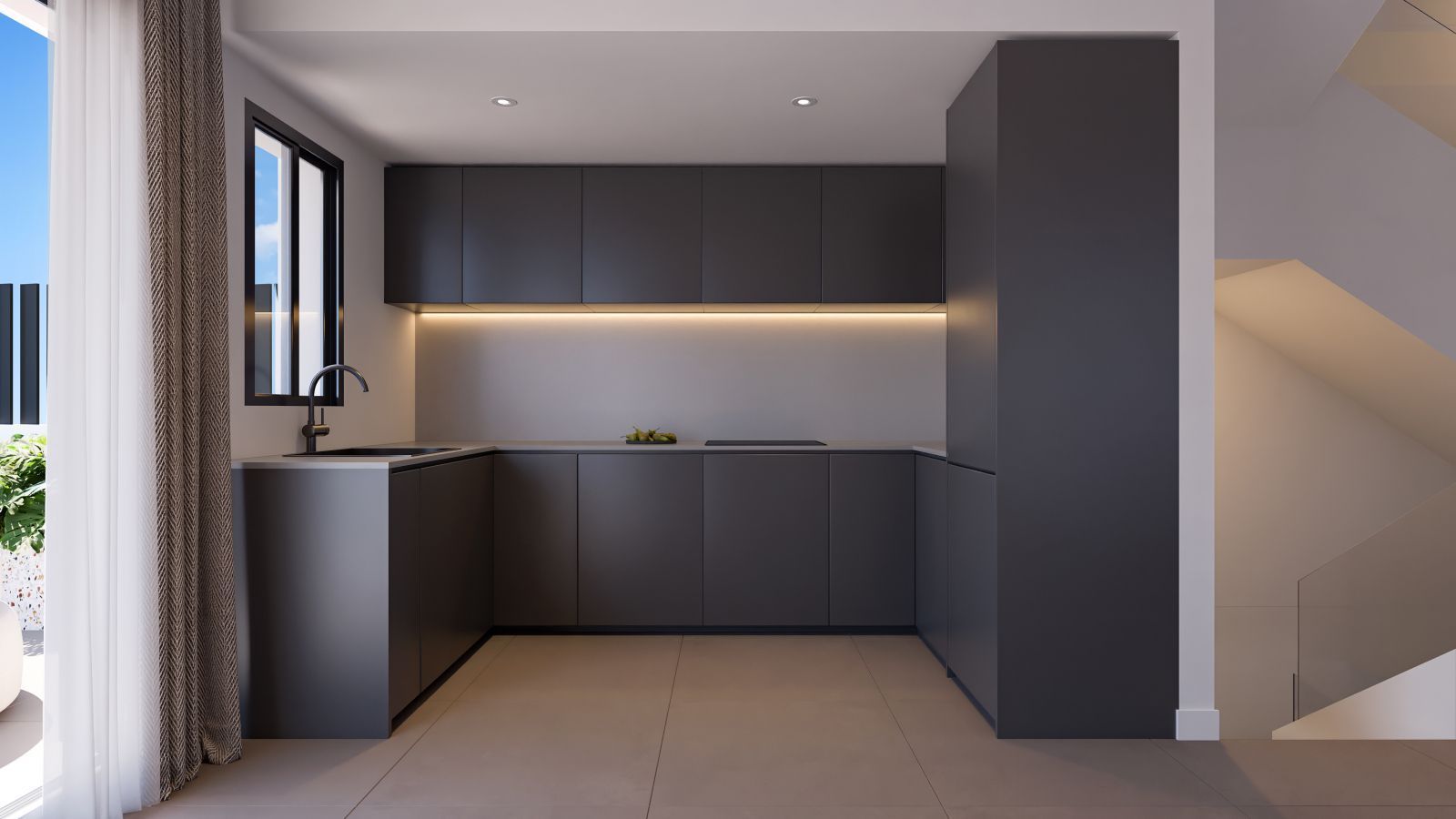 04 modern kitchen with panoramic view